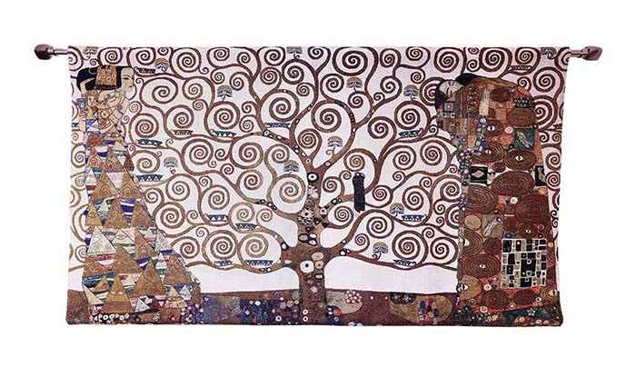 Gustav Klimt Tree of Life Whole - Wall Hanging with 2 sizes-0